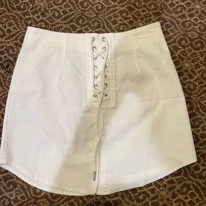 Forever 21 white skirt size small